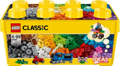 Constructor LEGO Classic - Cutie creativa cu blocuri (10696)