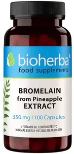 Bromelain, 350 mg, 100 capsule, Bioherba
