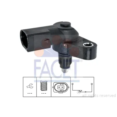 Comutator, lampa marsalier FACET 7.6339
