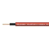 Cablu Solar rosu H1Z2Z2-K 1x6mm – Cablu Fotovoltaic 1500V DC Rezistent UV
