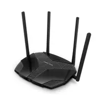 Router wireless Dual-Band Mercusys AX3000 MR80X, 2.4-5 GHz, WiFi 6, 3000 Mbps, 4 porturi