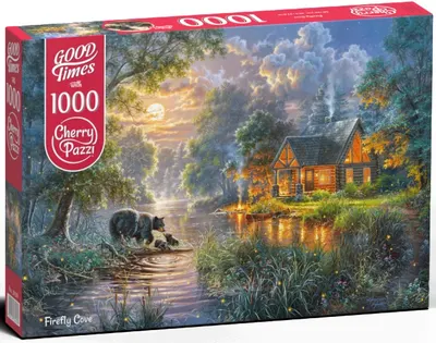 Puzzle Cherry Pazzi din 1000 de piese - Poveste de padure
