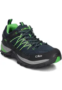 Pantofi sport barbati - textil - negru/verde - Negru