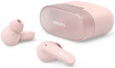 Căști fără fir Philips - TAT2000PK/00, TWS, ANC, roz