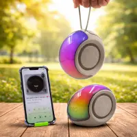 Boxa Bluetooth Portabila cu LED RGB OKOP KP-583 – 10W, TWS, USB, FM, Type-C