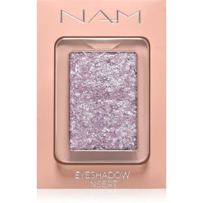 NAM Foil Eyeshadow umbre de pleoape cu sclipici culoare 1 Frosty Silver 2.5 g
