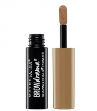Pudra pentru sprancene Maybelline New York Brow Drama Shaping Chalk, 110 Soft Brown, 1 g