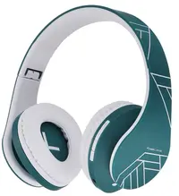 Căști wireless PowerLocus - P2, albe/albastre