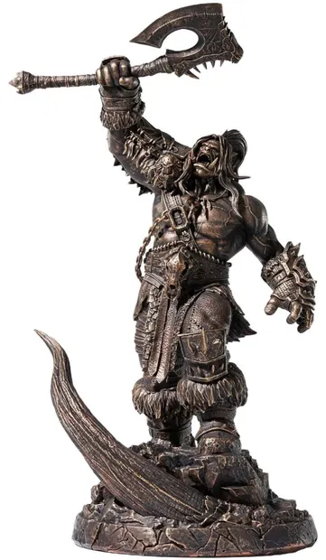 Statuetă Blizzard Games: World of Warcraft - Grommash Hellscream 1/10, 31 cm