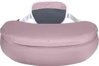 Pernă de alăptare Matea - Cu design adaptiv, cenușă de trandafir