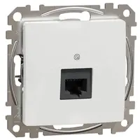 Priza RJ45 Cat5E UTP, Schneider,SDD111451,Sedna Design, alb