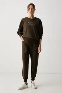 Aeronautica Militare set de trening pentru femei din bumbac cu elastan