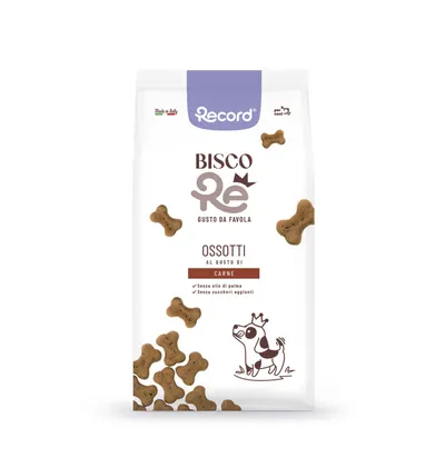 Biscuiti BiscoRe Ossotti - Carne - 400g