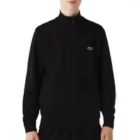 Hanorac negru cu fermoar Lacoste