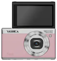 Aparat foto compact Yashica - Tank, 12MP, roz