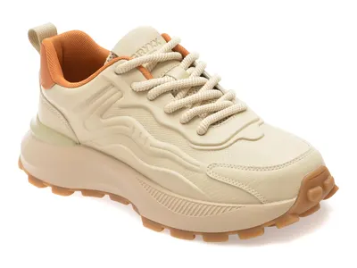Pantofi sport GRYXX bej, 251220, din piele ecologica