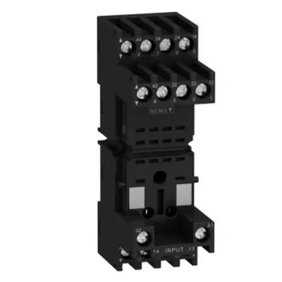 Soclu Rxz, Contact Comb., 10A, 250V, Conector, pentru Releu Rxm2, , Rxm4
