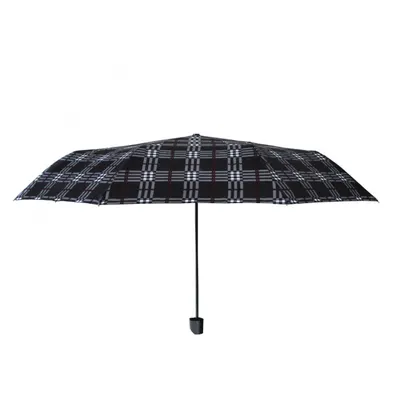 Umbrelă bărbați MINI manuală Perletti scottish black red