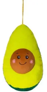 Jucarie de plus Fluffii - Bebe avocado, verde
