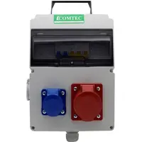 Tablou Santier 10L IP 44 Echipat T1x32+M1x16IND+M1x16 T1x32+M1x16IND+M1x16 10 locuri