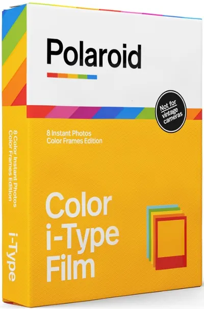 Film Polaroid - Color Film, pentru i-Type, Color Frame