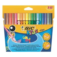 Carioci, 18 culori/set, Bic Visa