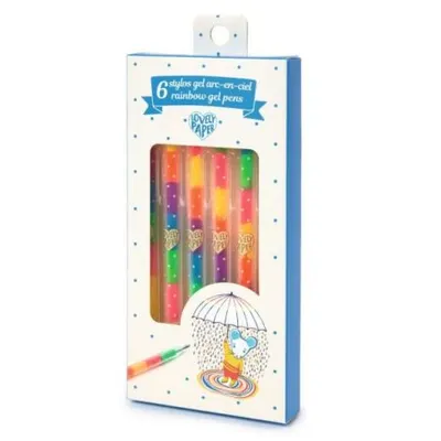 Set 6 pixuri cu gel, Djeco