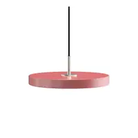 Lustră roz LED cu abajur din metal ø 31 cm Asteria Mini – UMAGE