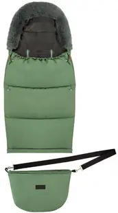 Sac de iarnă pentru bebeluși 2 în 1 MoMi - Verde