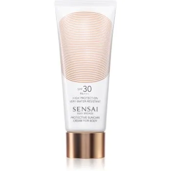 Sensai Silky Bronze crema de corp pentru protectie solara SPF 30