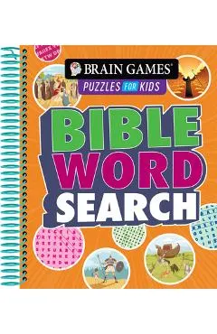 Brain Games Puzzles for Kids - Bible Word Search (Ages 5 to 10)