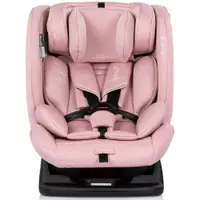 Scaun auto Chipolino Aviato Pink Marshmallow I-Size 40-150 cm, spatar reglabil, husa detasabila, perna moale
