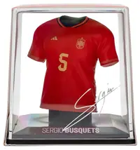 Mini replică FanCollex Football: Spain Home - Sergio Busquets (2022)