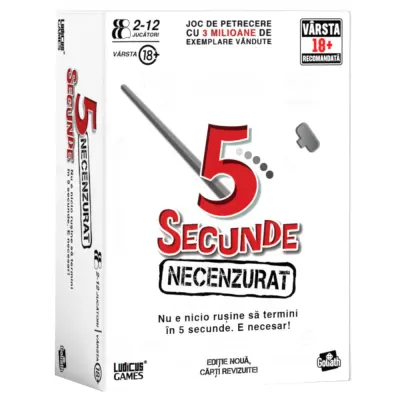 5 Secunde - Necenzurat, joc de petrecere, lb romana