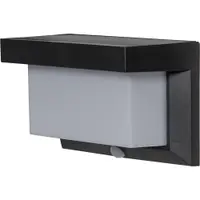 Corp de iluminat solar cu LED montat pe perete Star Trading Valla, 20 x 12 cm