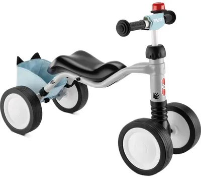 Patrucicleta Puky - Wutsch Bundle, gri deschis