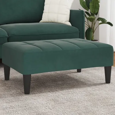 Gossi taburet, verde inchis, 77x55x31 cm, catifea