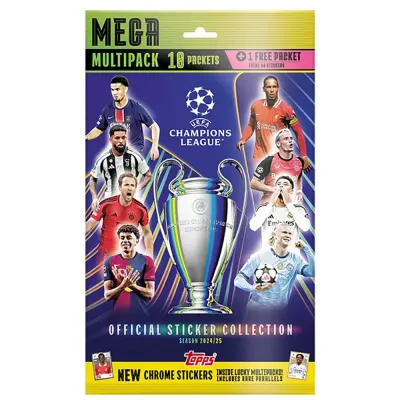 Set stickere, Topps, Champions League 2024-2025, Mega Multipack
