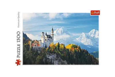 Puzzle 1500 piese „Alpii Bavarezi”