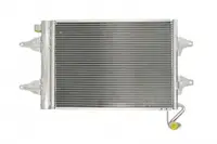 Condensator climatizare (cu uscator) potrivit SEAT CORDOBA, IBIZA III; SKODA FABIA I, FABIA I PRAKTIK, FABIA II, ROOMSTER, ROOMSTER PRAKTIK; VW FOX, POLO IV 1.0-2.0 08.99-