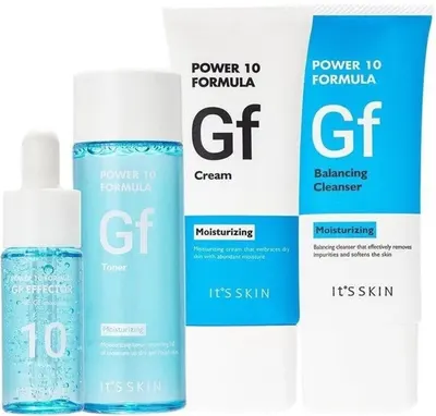 It's Skin Power 10 Set de pornire GF, pentru piele sensibilă și uscată, 4 părți