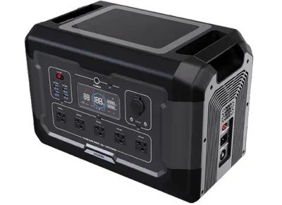 Statie acumulator portabil cu incarcare rapida - FastCharge, LiFePO4 - Generator Solar Power Station - 2500W, 2048Wh - CNO-PS2
