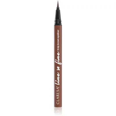 Claresa Line So Fine tuș de ochi tip cariocă culoare Brown 0,8 g