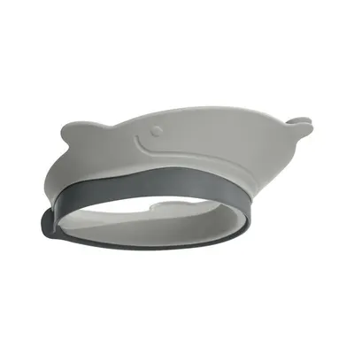 Protectie pentru ochi si urechi, Skip Hop, Impotriva apei si samponului, Cu sistem pentru agatare, Material flexibil, 6 luni+, Skip Hop, Marime universala, Gri