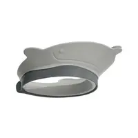 Protectie pentru ochi si urechi, Skip Hop, Impotriva apei si samponului, Cu sistem pentru agatare, Material flexibil, 6 luni+, Skip Hop, Marime universala, Gri