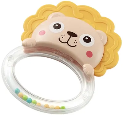 Jucărie zornăitoare Babyono - Leu, multicolor