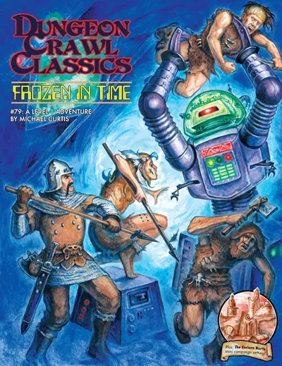 Supliment pentru jocuri de rol Dungeon Crawl Classics RPG #79: Frozen in Time