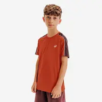 Tricou de tenis cu gât rotund TTS DRY Maro Copii