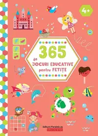 365 de jocuri educative pentru fetițe - Paperback brosat - Ballon Media