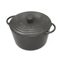 Oala rotunda din fonta cu capac - 8.6l